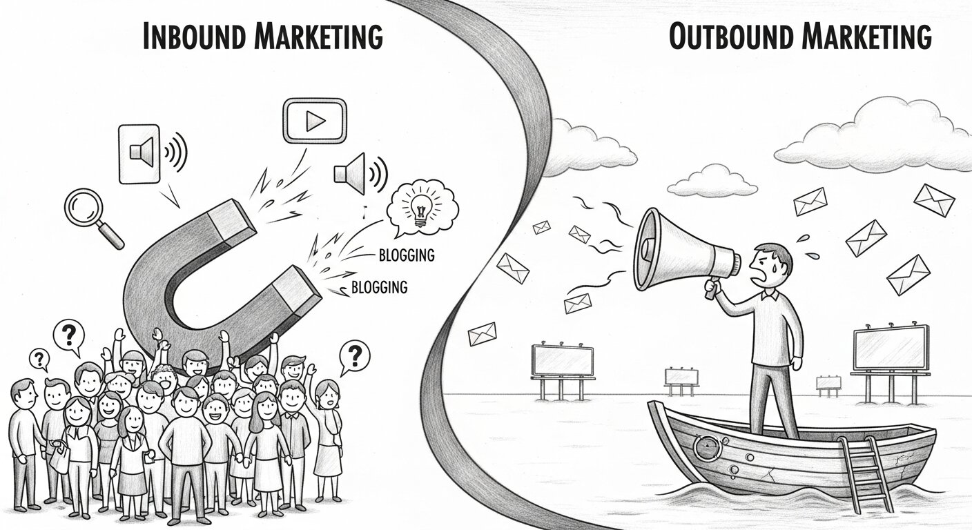 How Inbound and Outbound Marketing Compare