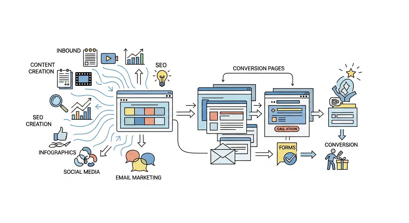 Creating Website Conversion Paths