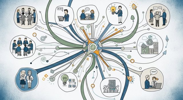 Unifying Communication in Large Organizations