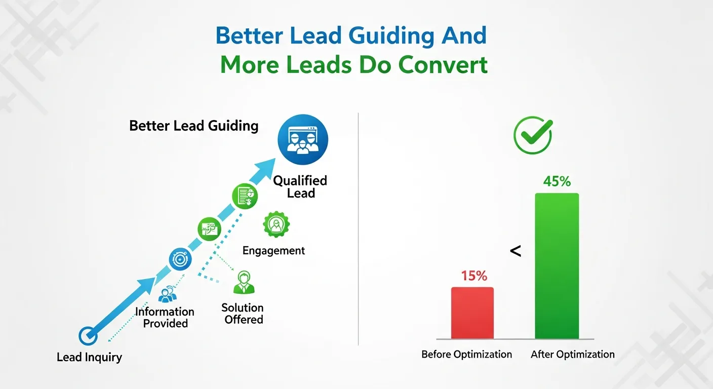 Better Lead Guiding And More Leads Do Convert