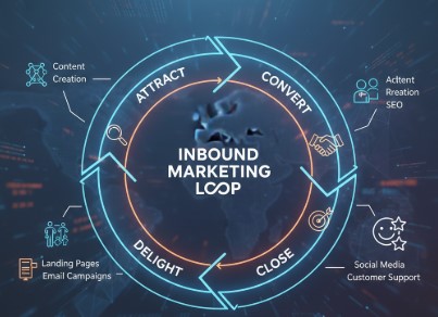 Creating a continuous inbound marketing loop