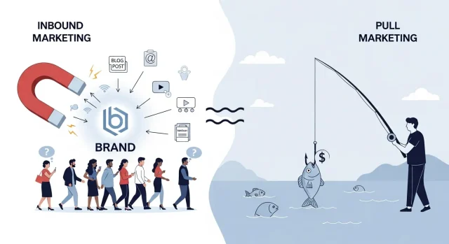 Difference Between Inbound Marketing and Pull Marketing Difference Between Inbound Marketing and Pull Marketing