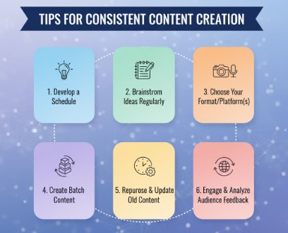 Tips for Consistent Content Creation