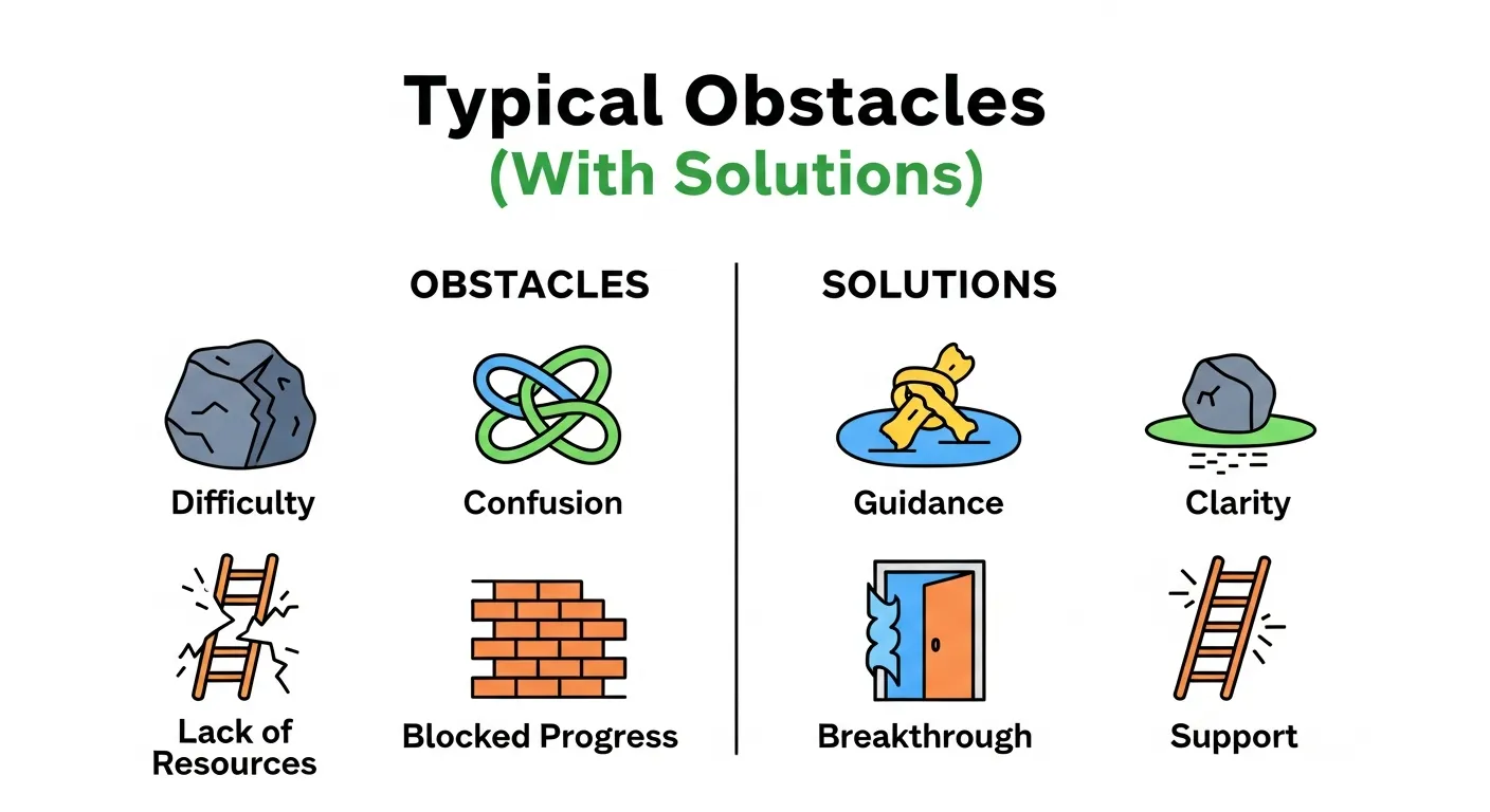 Typical Obstacles (With Solutions)