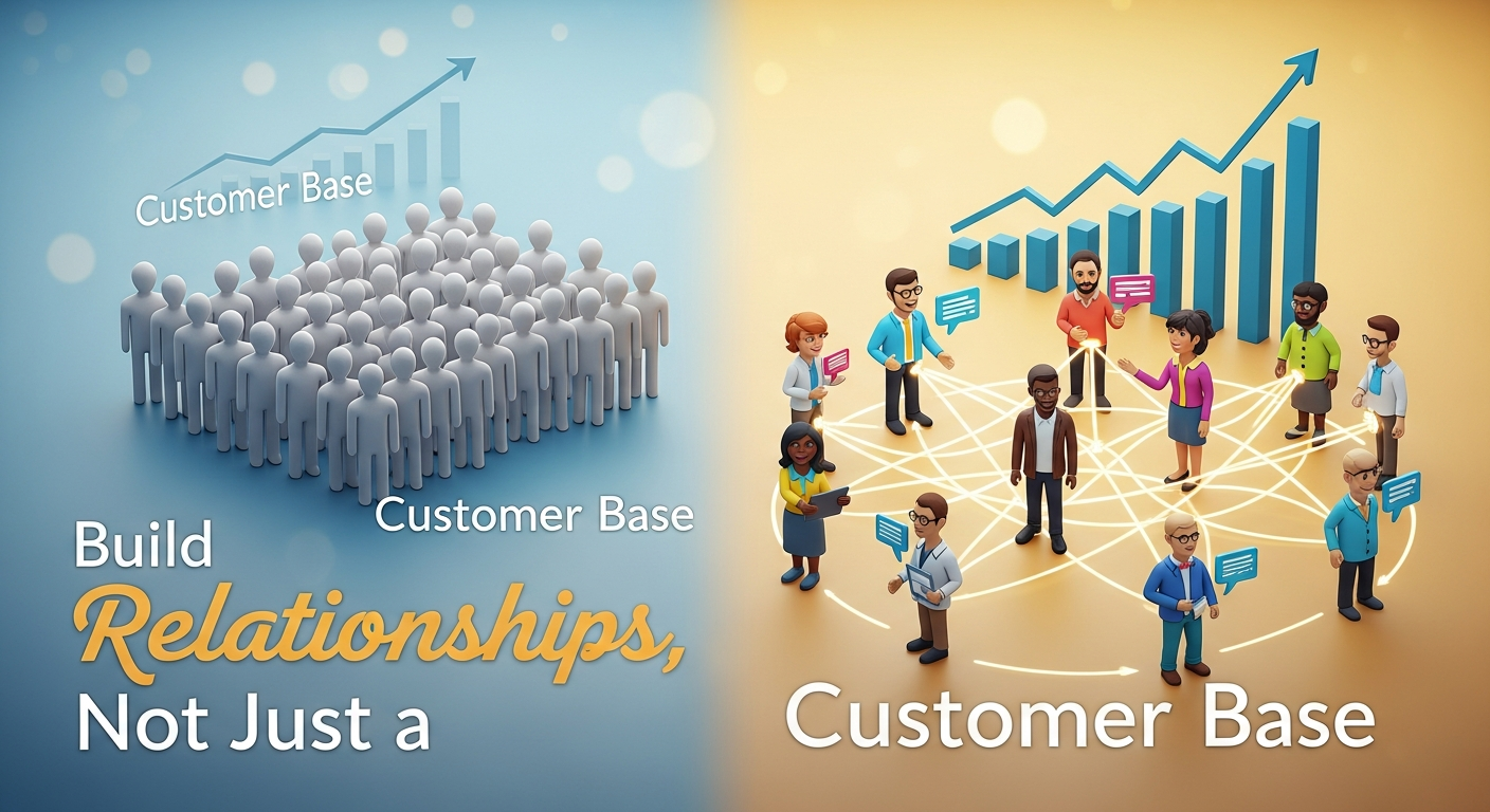 Build Relationships, Not Just a Customer Base