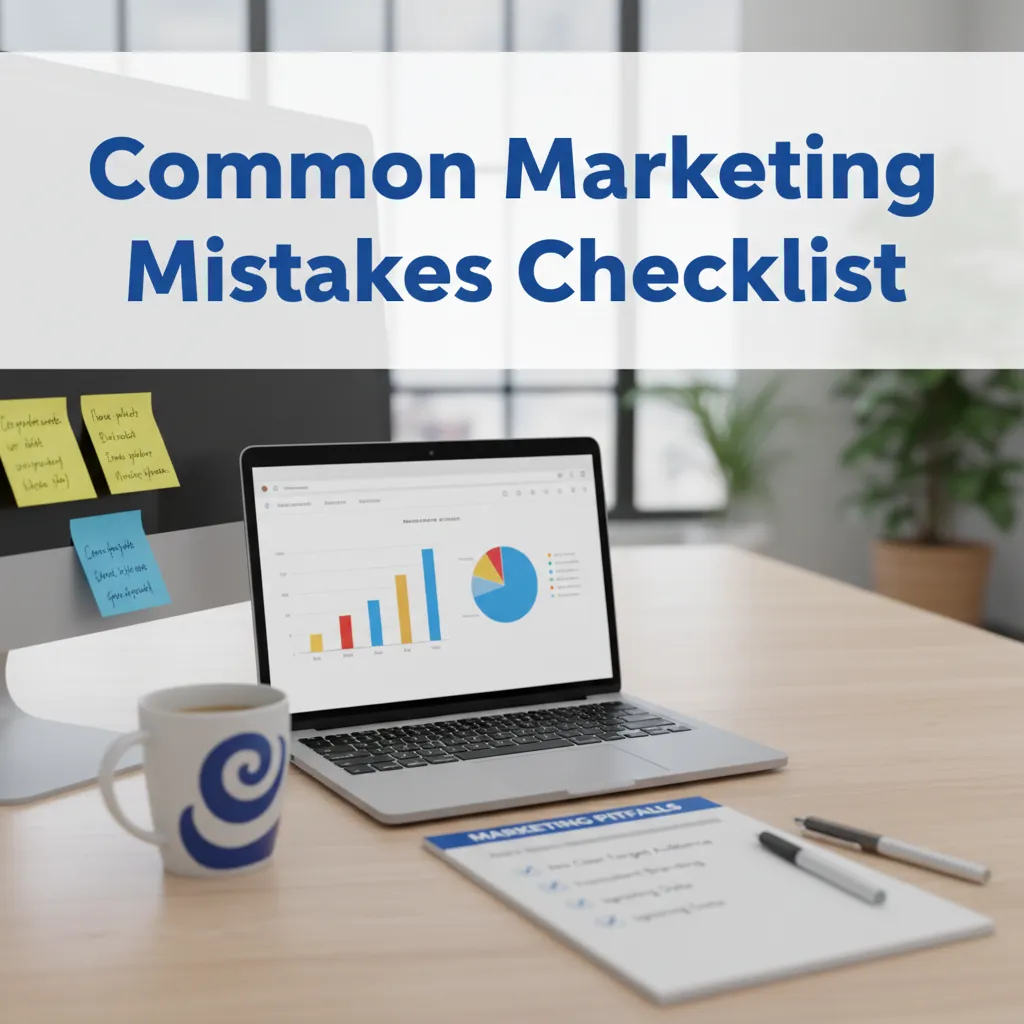 Common marketing mistakes checklist