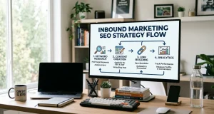 Mastering Inbound Marketing Content SEO for Sustainable Business Growth Inbound marketing SEO strategy flow
