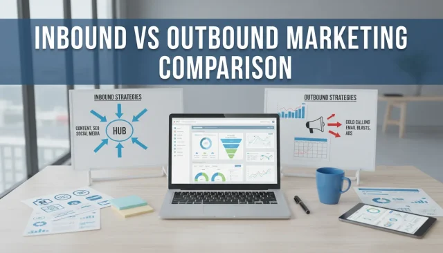 Inbound vs outbound marketing comparison