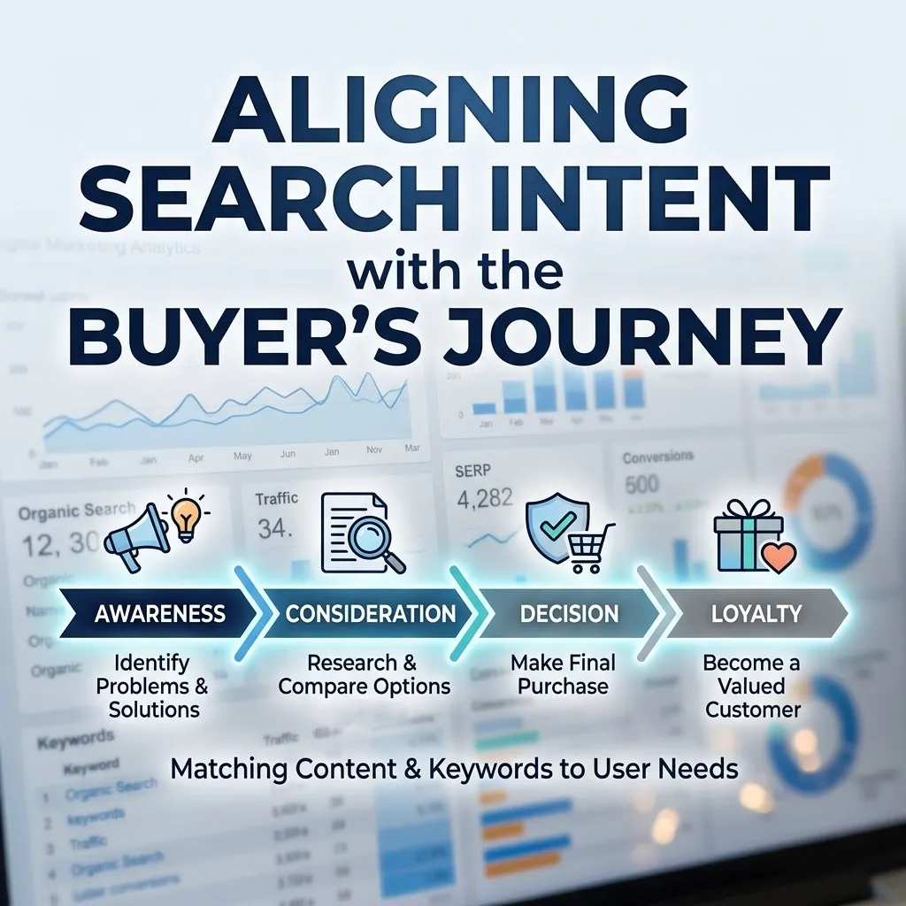 Search intent buyer journey alignment