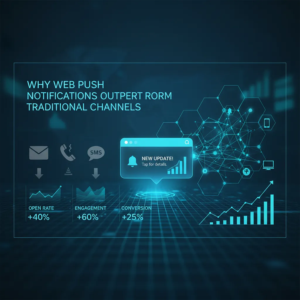 Why Web Push Notifications Outperform Traditional Channels
