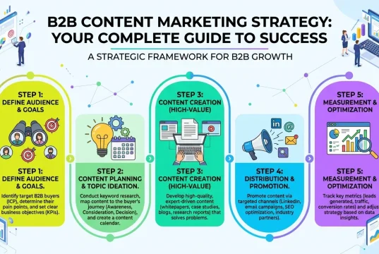 Content Marketing Strategy for B2B: A Complete Guide to Success Content Marketing Strategy for B2B A Complete Guide to Success