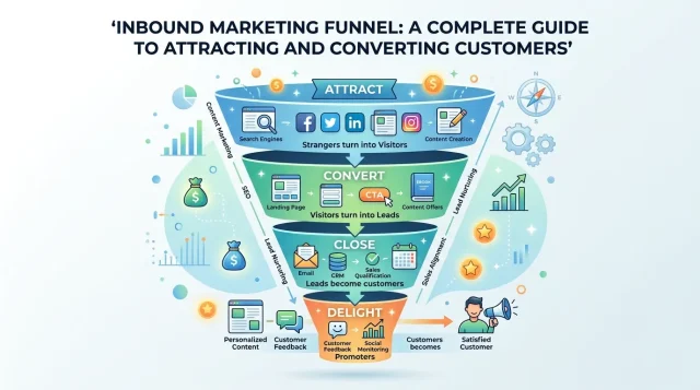 Inbound Marketing Funnel A Complete Guide to Attracting and Converting Customers Inbound Marketing Funnel A Complete Guide to Attracting and Converting Customers