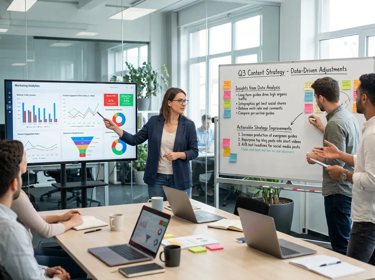 Using Content Marketing Data Analysis to Improve Strategy
