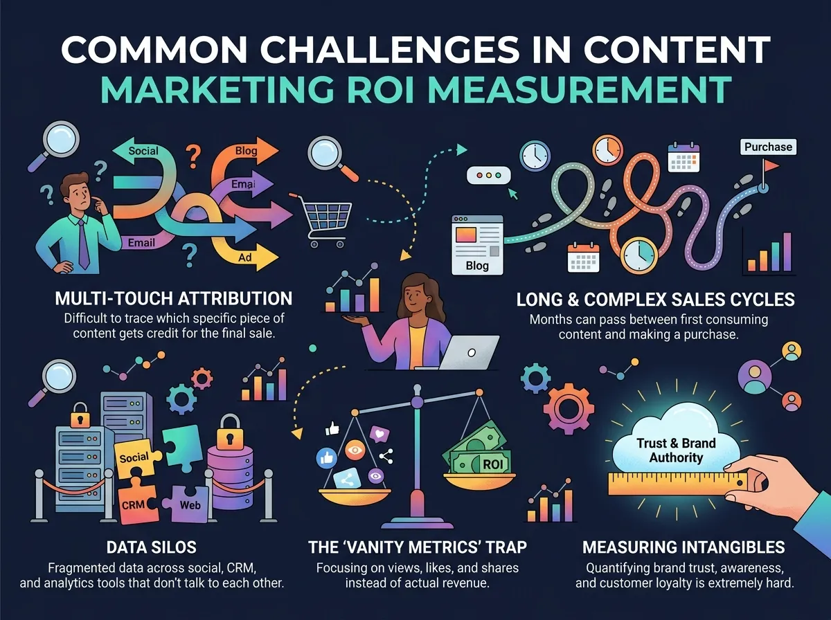 Common Challenges in Content Marketing ROI Measurement