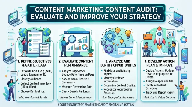 Content Marketing Content Audit Evaluate and Improve Your Strategy Content Marketing Content Audit Evaluate and Improve Your Strategy