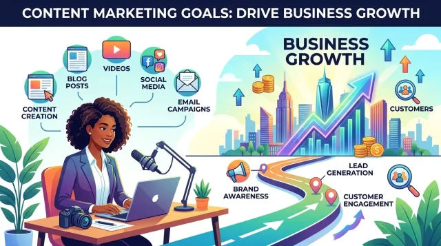 Content Marketing Goals Drive Business Growth Content Marketing Goals Drive Business Growth