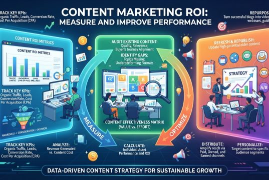Content Marketing ROI: Measure and Improve Performance Content Marketing ROI Measure and Improve Performance