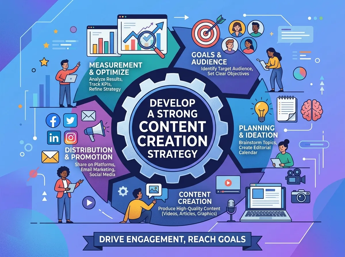 Develop a Strong Content Creation Strategy