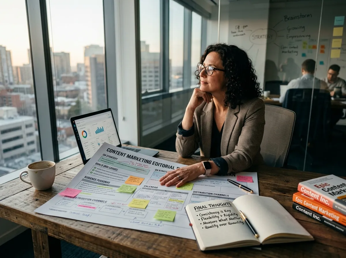 Final Thoughts on Content Marketing Editorial Planning