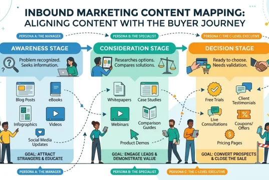 Inbound Marketing Content Mapping: Aligning Content With the Buyer Journey Inbound Marketing Content Mapping Aligning Content With the Buyer Journey