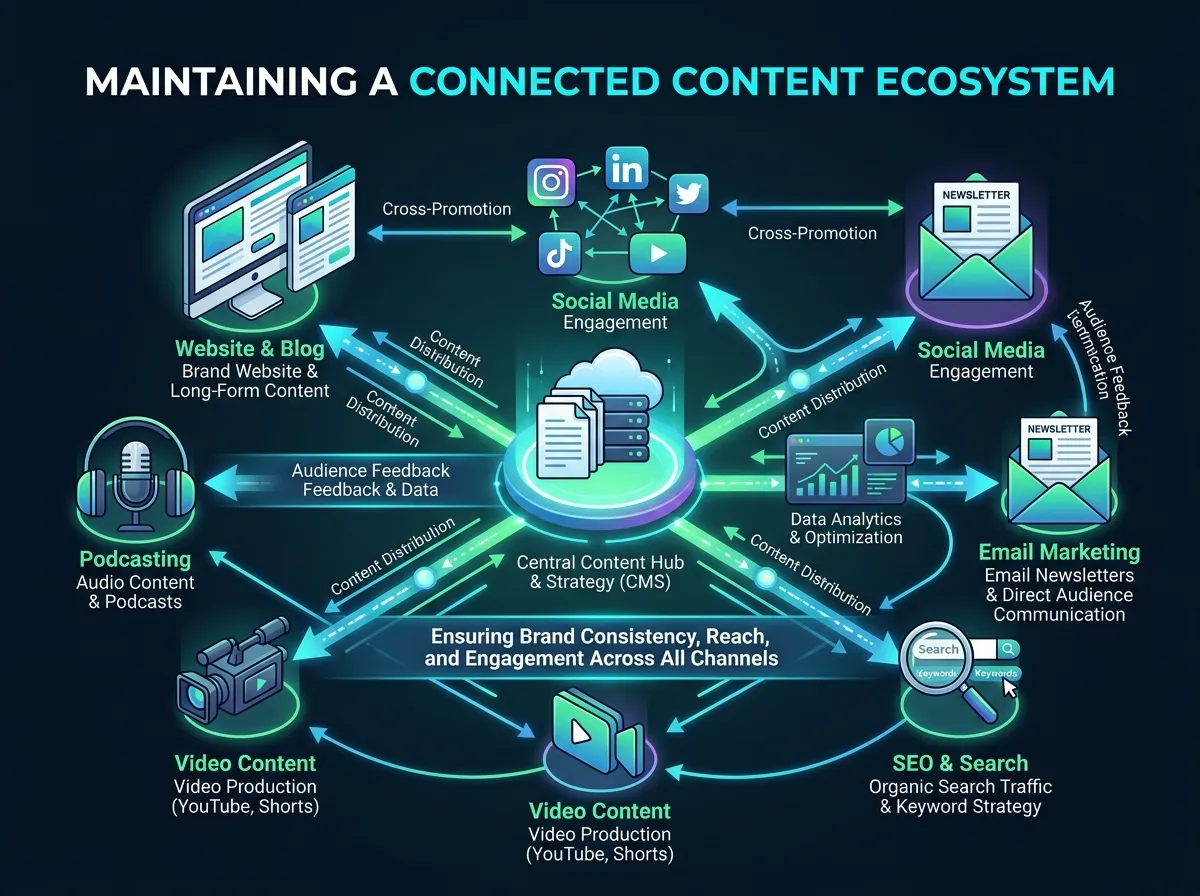 Maintaining a Connected Content Ecosystem