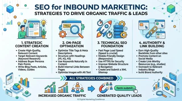 SEO for Inbound Marketing Strategies to Drive Organic Traffic and Leads SEO for Inbound Marketing Strategies to Drive Organic Traffic and Leads