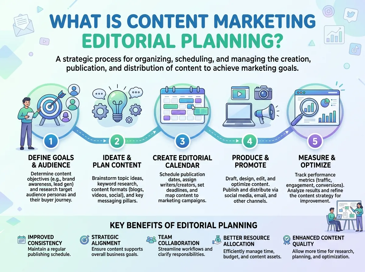 What Is Content Marketing Editorial Planning