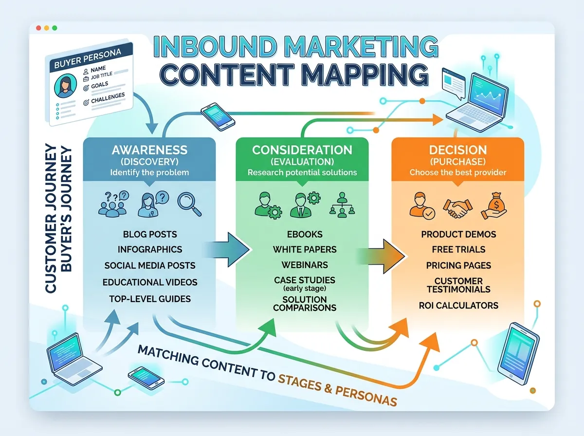 What Is Inbound Marketing Content Mapping