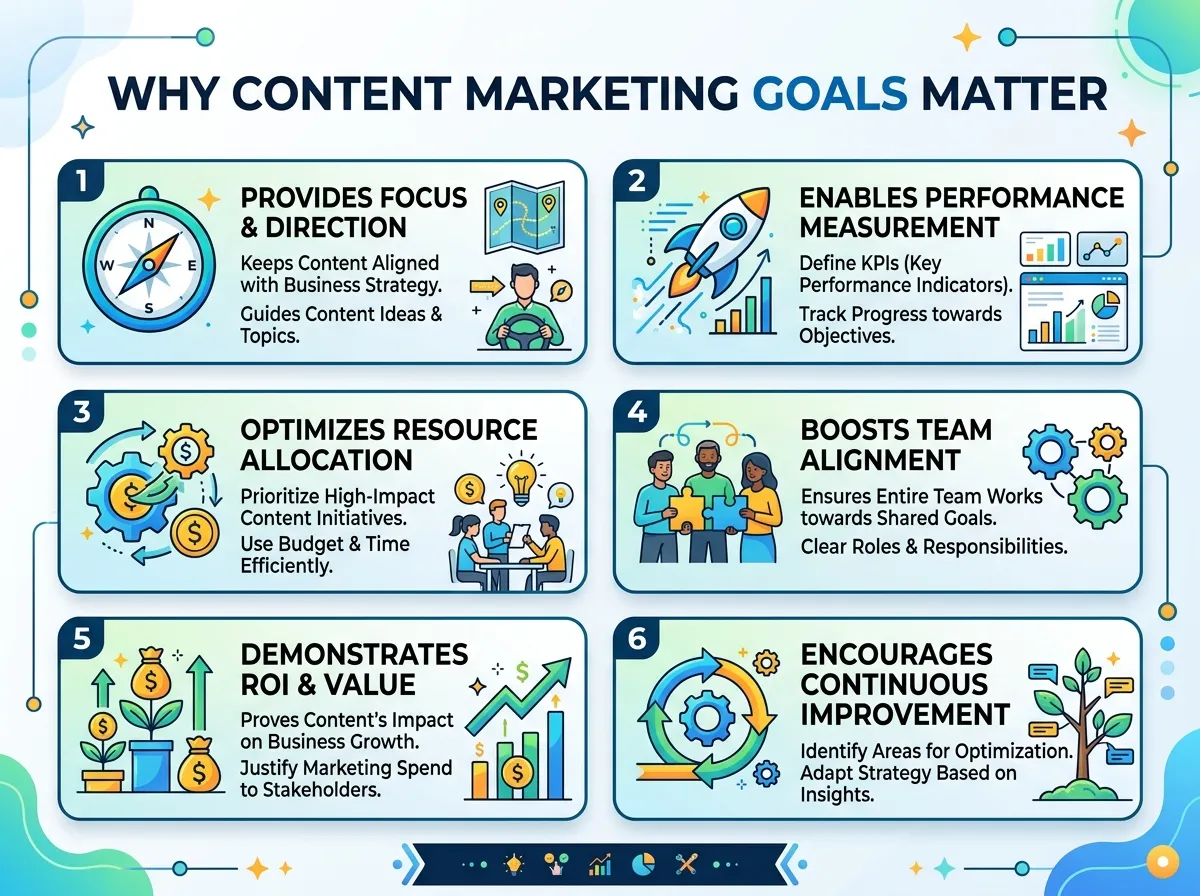 Why Content Marketing Goals Matter