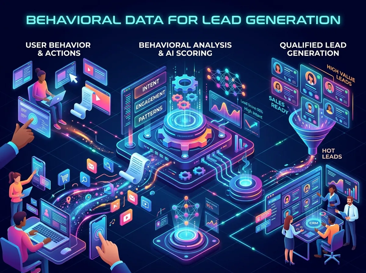 Behavioral Data for Lead Generation