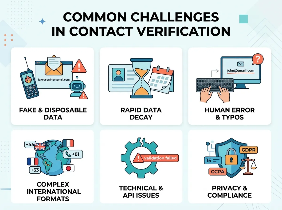 Common Challenges in Contact Verification