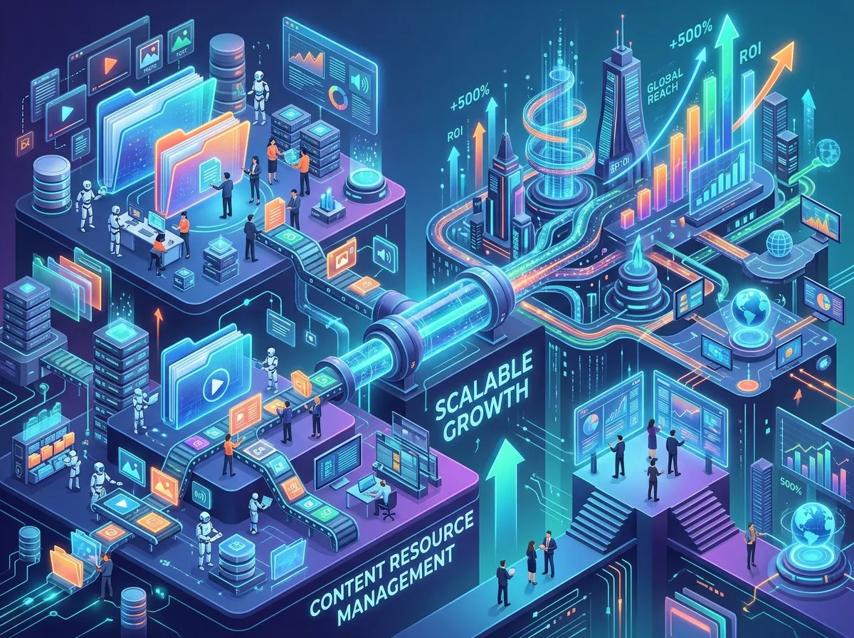 Content Resource Management and Scalable Growth