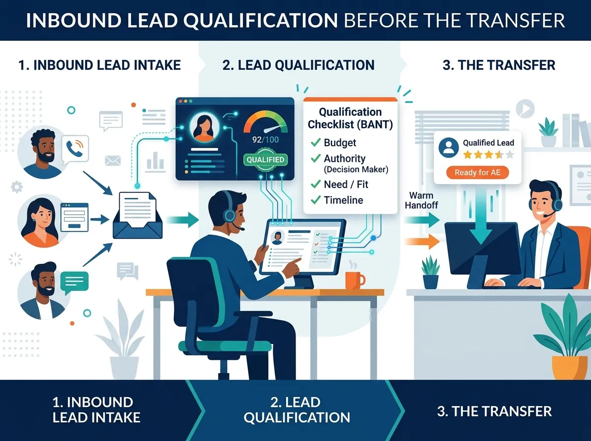 Inbound Lead Qualification Before the Transfer