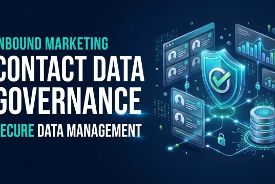 Inbound Marketing Contact Data Governance: Secure Data Management Inbound Marketing Contact Data Governance Secure Data Management