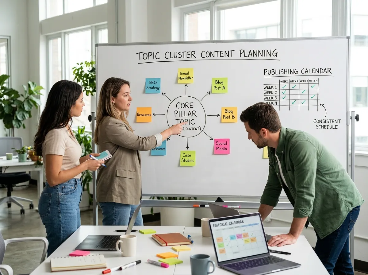 Topic Cluster Content Planning for Consistent Publishing